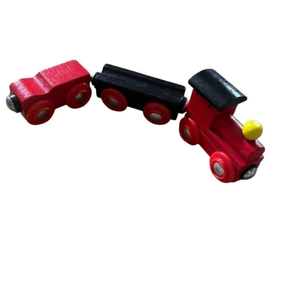 Wooden Magnet Train Set